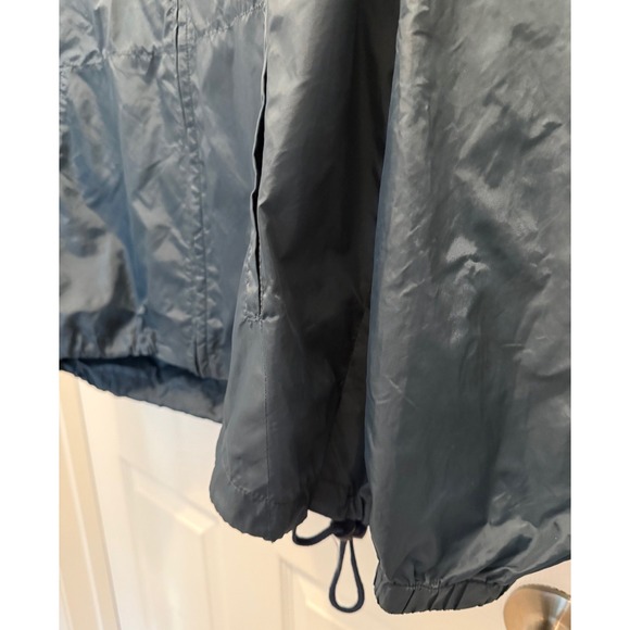 Eddie Bauer Men's Navy Windbreaker/Raincoat, Size L, Sac Jac - Picture 3 of 6